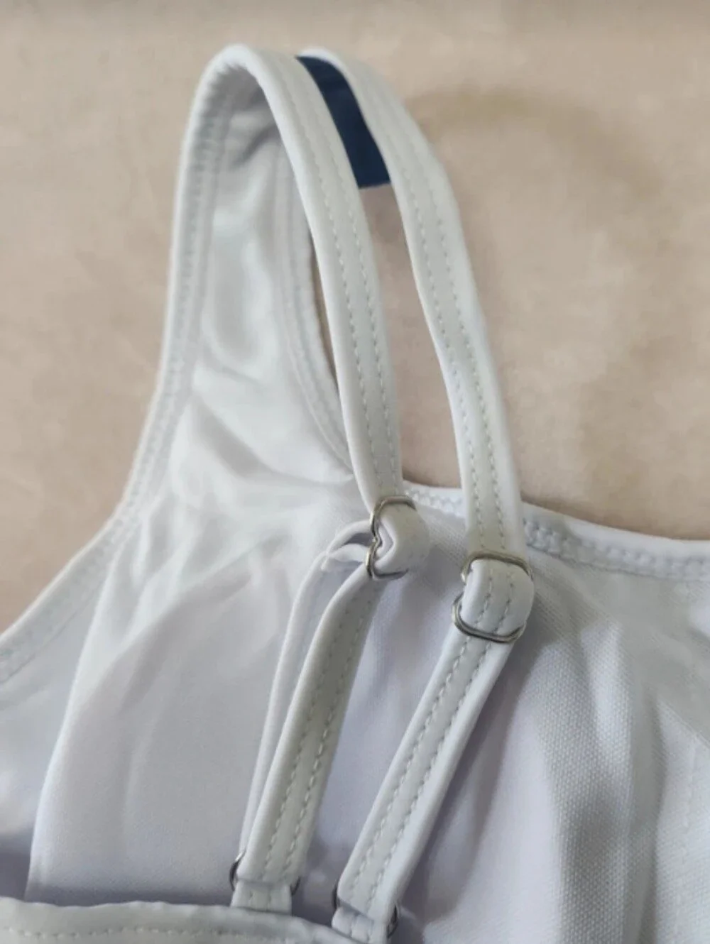 Girls’s Blue & White Tankini Swim Set 11/12 Y